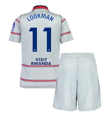 Atletico Madrid Ademola Lookman #11 Replika Tredje Tröja Barn 2026-27 Kortärmad (+ Korta byxor)